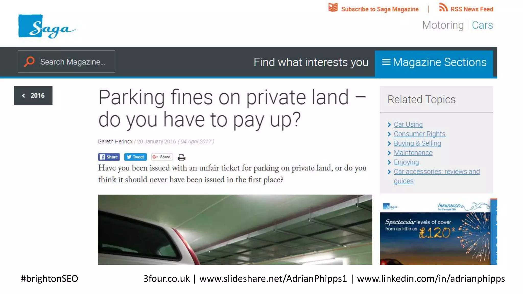 #brightonSEO 3four.co.uk | www.slideshare.net/AdrianPhipps1 | www.linkedin.com/in/adrianphipps
 