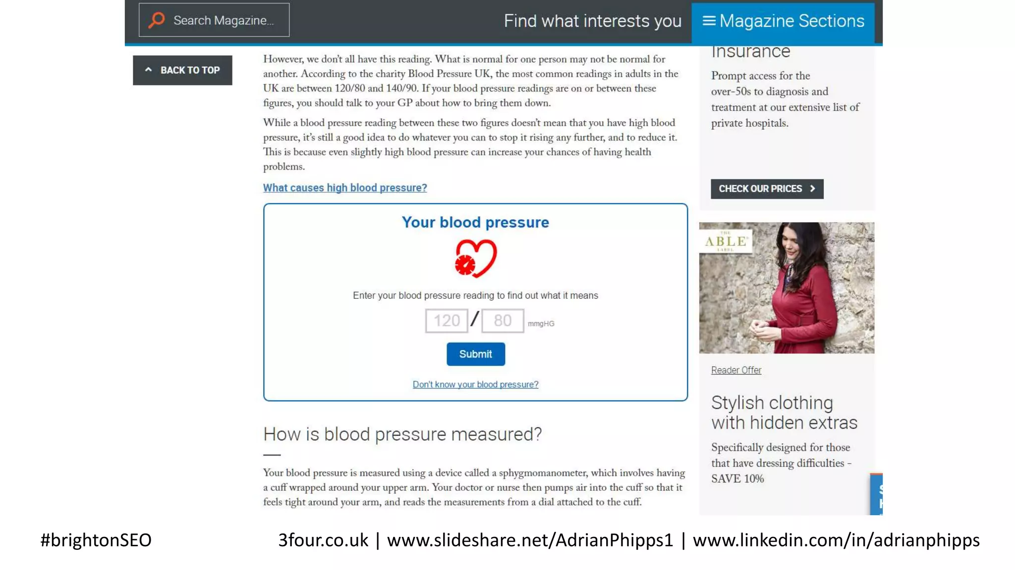 #brightonSEO 3four.co.uk | www.slideshare.net/AdrianPhipps1 | www.linkedin.com/in/adrianphipps
 