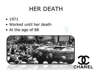 HER DEATH   1971   Worked until her death  At the age of 88   