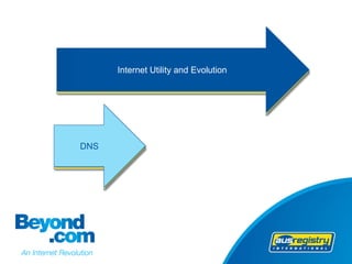 Internet Utility and Evolution




DNS
 
