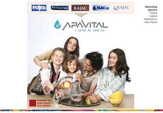 Rebranding
   ApaVital
     Proiect
     realizat
impreună cu
 Nucu Florea




           6
 