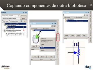 Copiando componentes de outra biblioteca 13
 
