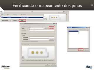 Verificando o mapeamento dos pinos 19
 
