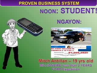 PROVEN BUSINESS SYSTEM 