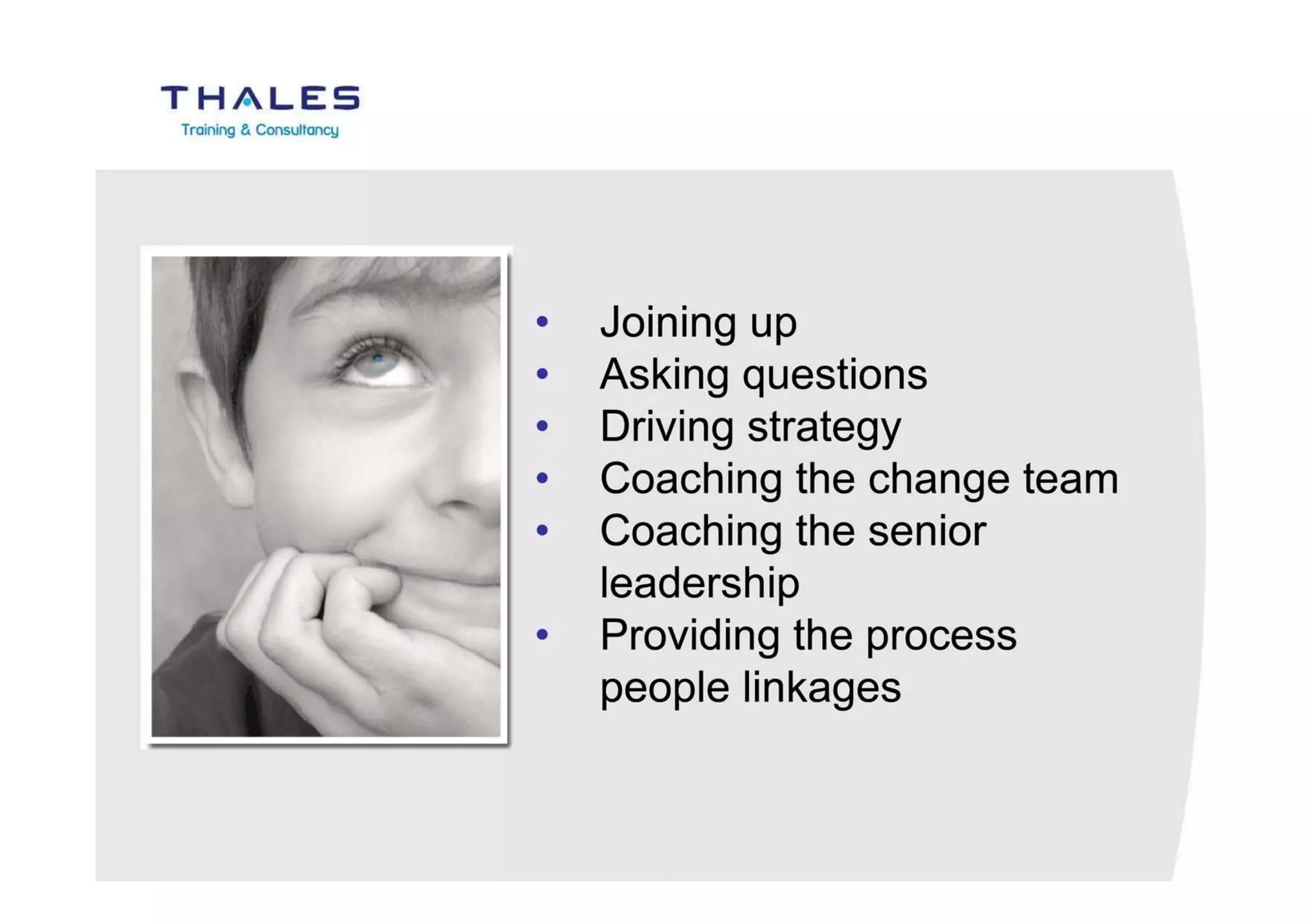 The Role of L&D in Supporting Change and Transformation Programmes