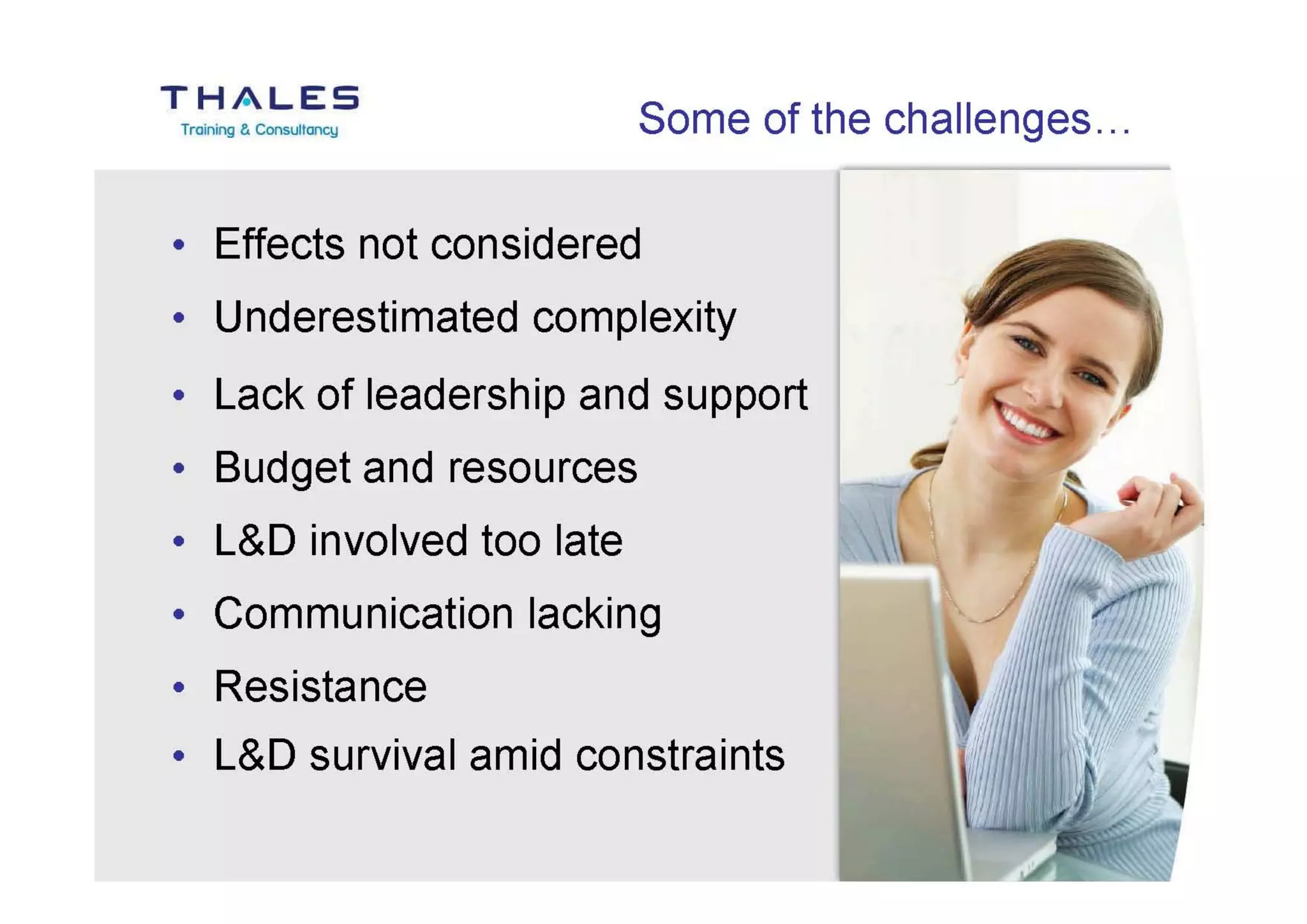 The Role of L&D in Supporting Change and Transformation Programmes