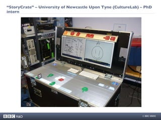 “ StoryCrate” – University of Newcastle Upon Tyne (CultureLab) – PhD intern 