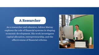 Adrien Matray - A Dedicated Scholar And Educator | PDF