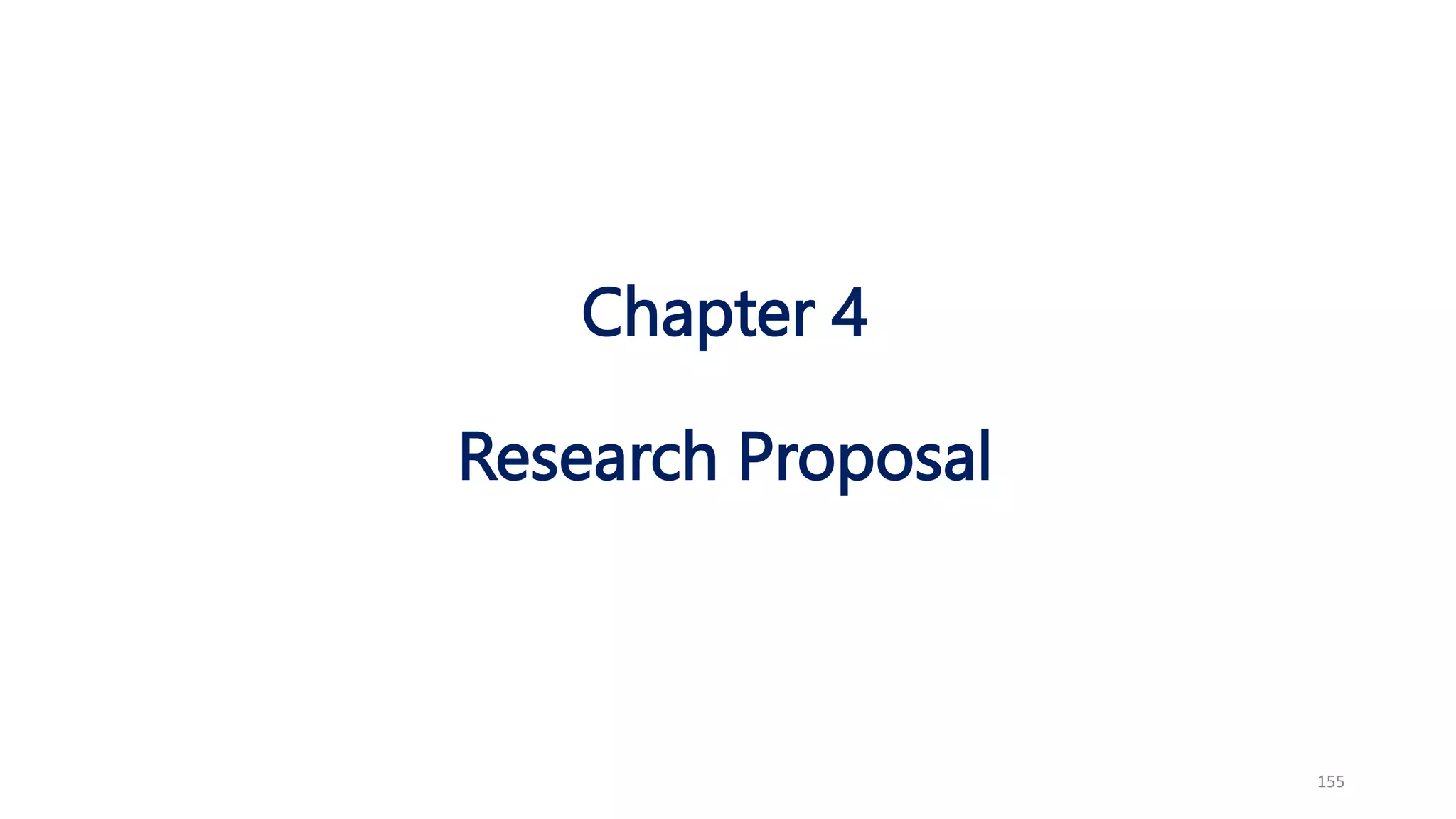 Chapter 4
Research Proposal
155
 