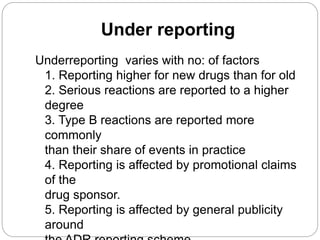 Reaction In Reporting Adverse Drug Reaction and its reporting | PPTX