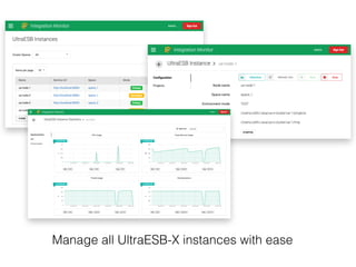 Manage all UltraESB-X instances with ease
 