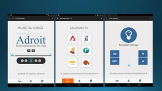Adroit mobile app
