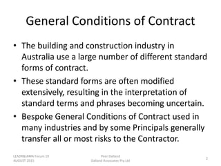 ADR options on construction contracts | PPT