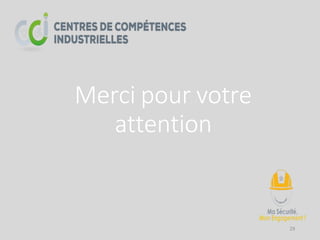 Merci pour votre
attention
29
 