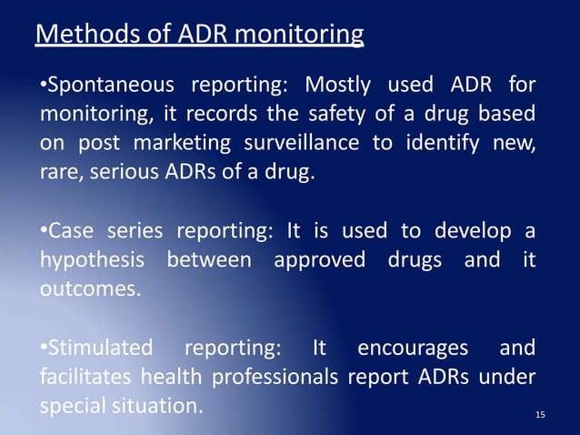 Adr reporting ppt