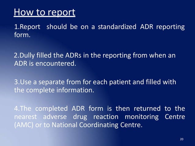 Adr reporting ppt
