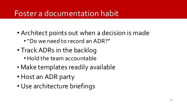 Getting Started With Architecture Decision Records