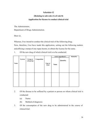 Drug registration regulation 2038 | PDF