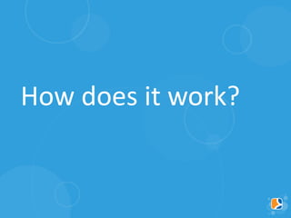 How does it work?
 