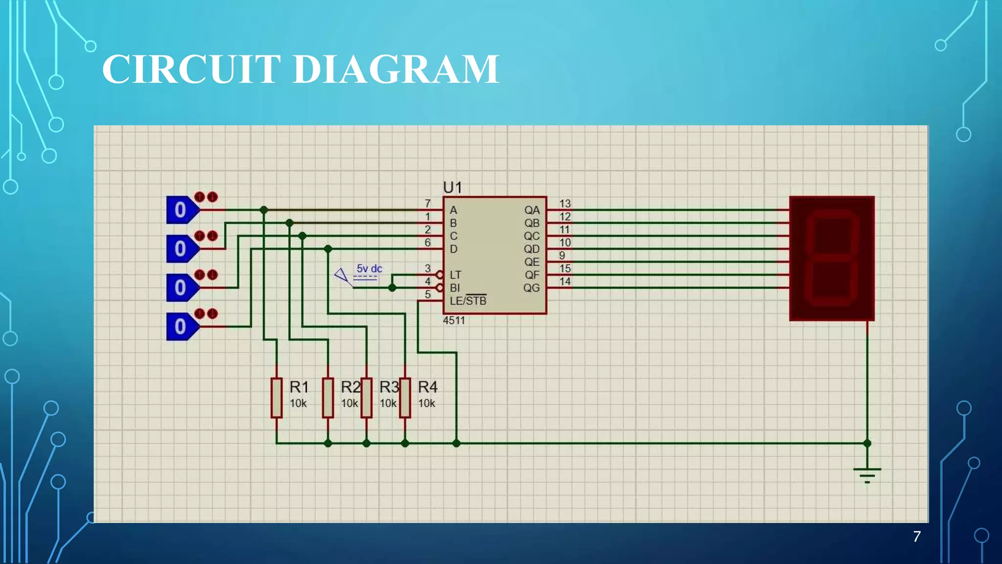 "BCD TO 7 SEGMENT DISPLAY DECODER" | PPTX | Computer Peripherals ...