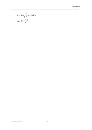 AdSec Theory Manual oasys software Eurocode | PDF