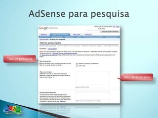 Tipo de pesquisa




                   Sites selecionados
 