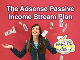 The Adsense Passive
Income Stream Plan
 