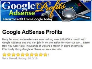 Adsense profits
