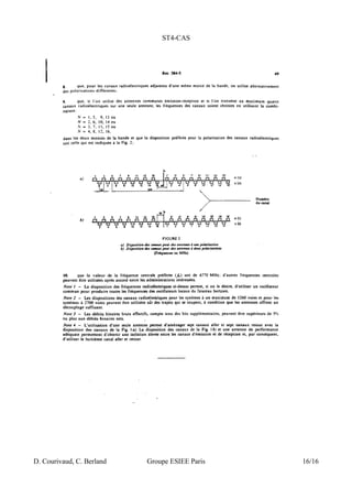 ST4-CAS
D. Courivaud, C. Berland Groupe ESIEE Paris 16/16
 