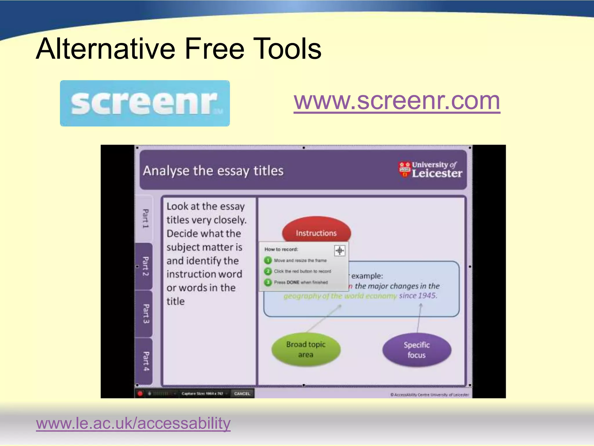 Combine Audio and visuals