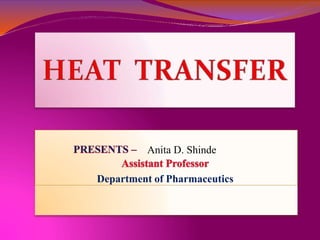 Department of Pharmaceutics
Anita D. Shinde
 