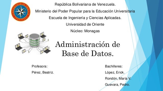 Administracion de Bases de datos