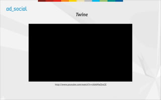 Twine




http://www.youtube.com/watch?v=ckb6MaQI4GE
 