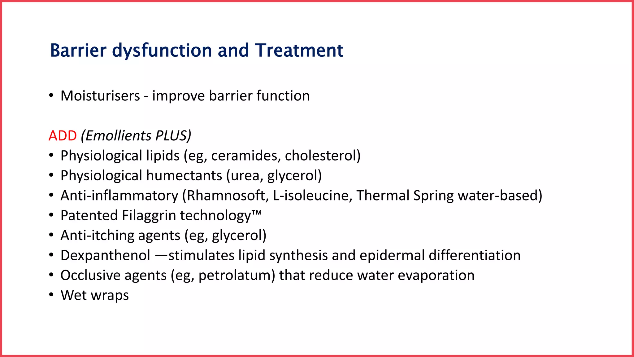 SA algorithm for eczema treatment Final | PPT
