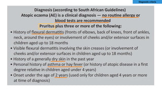 SA algorithm for eczema treatment Final | PPTX