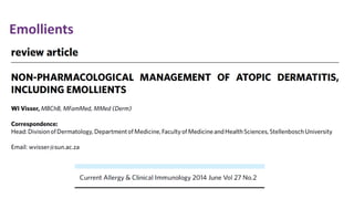 SA algorithm for eczema treatment Final | PPTX