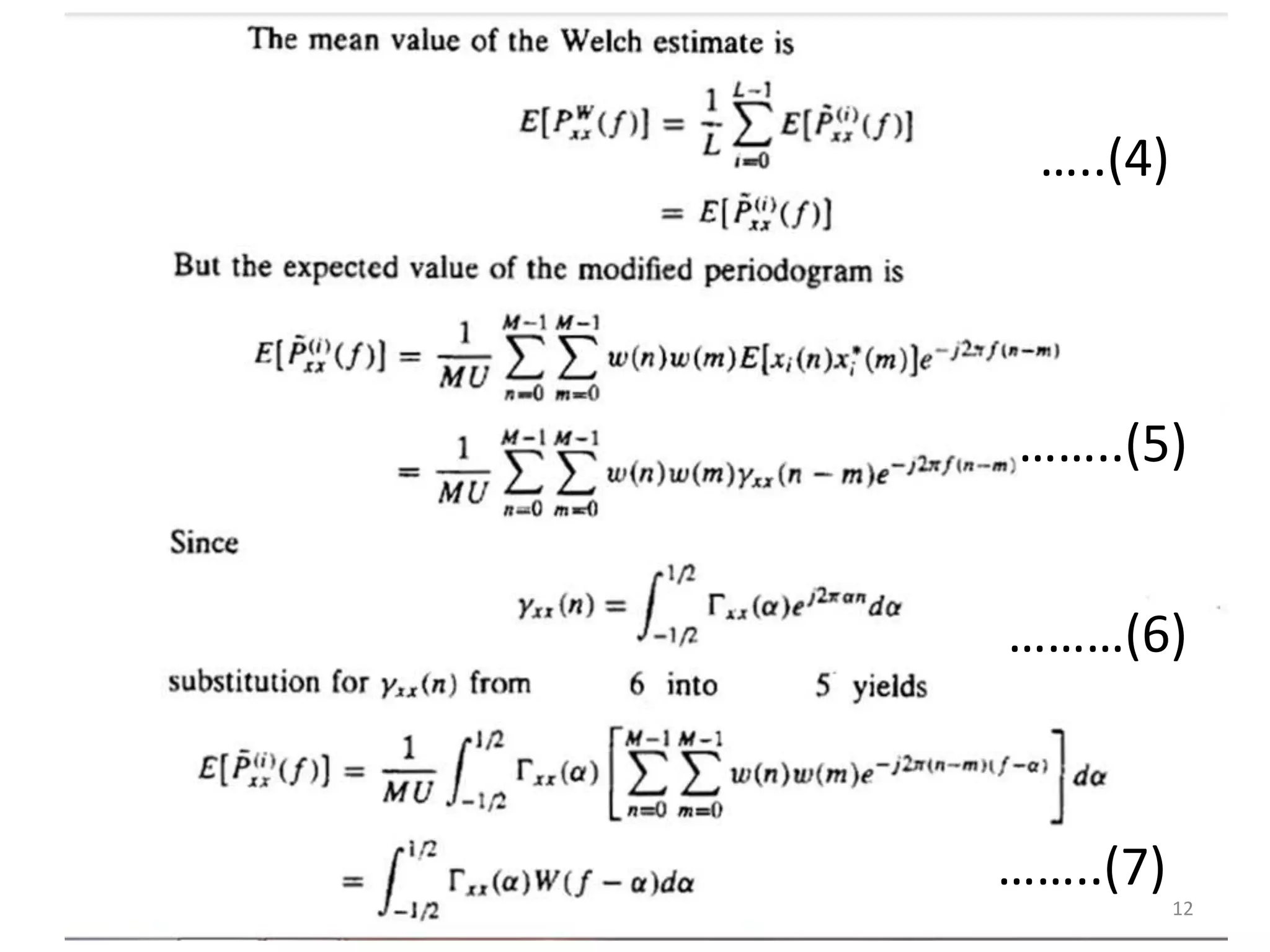 …..(4) 
……..(5) 
………(6) 
……..(7) 
12 
 