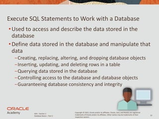 Introduction to Database Systems Lec # 2 | PDF