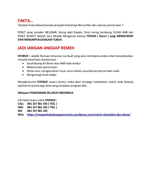 Sms 081 357 861 435 Tsel Obat Susah Buang Air Besar