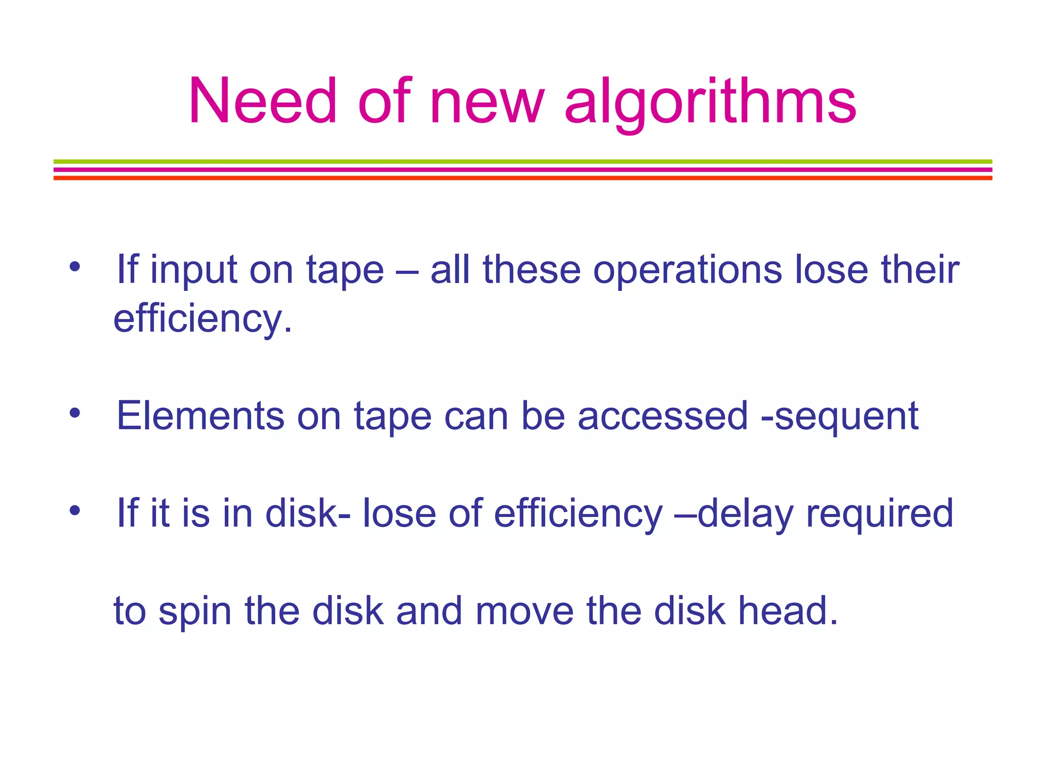 external sorting | PPT
