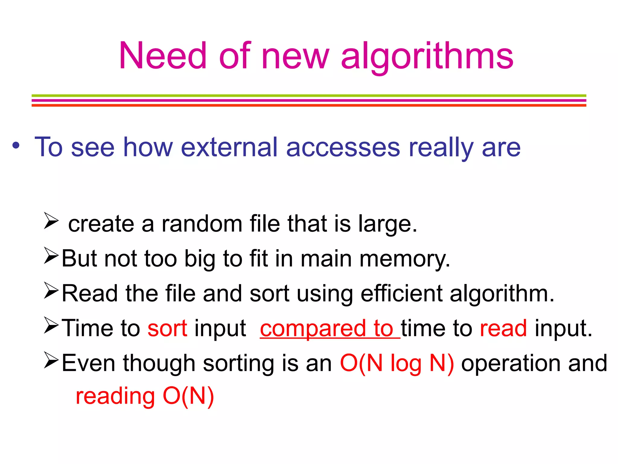 external sorting | PPT