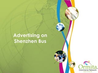 Advertising on Shenzhen Bus 