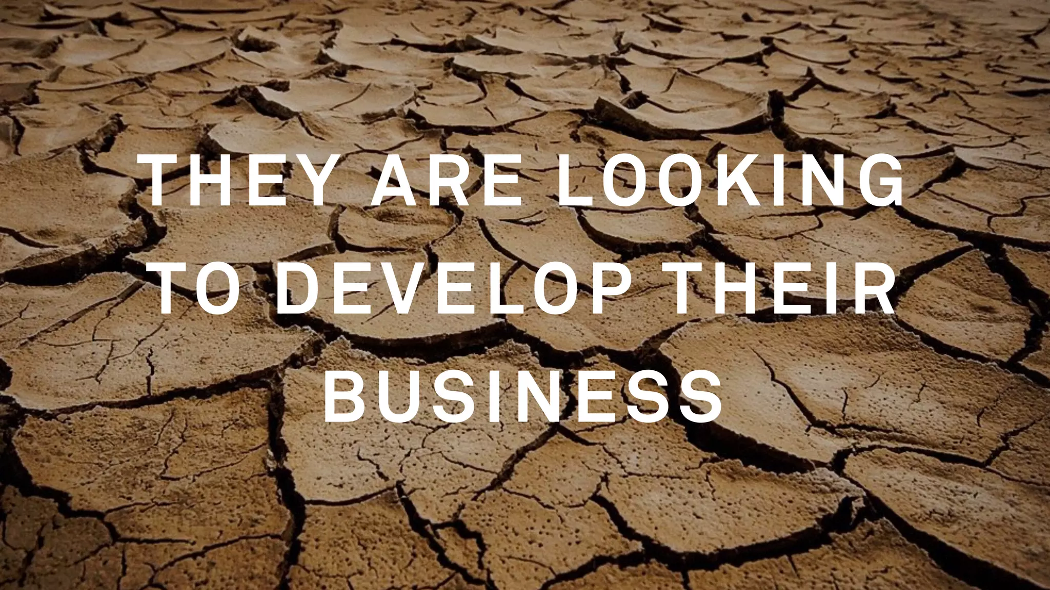 THEY WANT TO BUILD
RELEVANT
RELATIONSHIPS WITH
THEIR CUSTOMERS
 