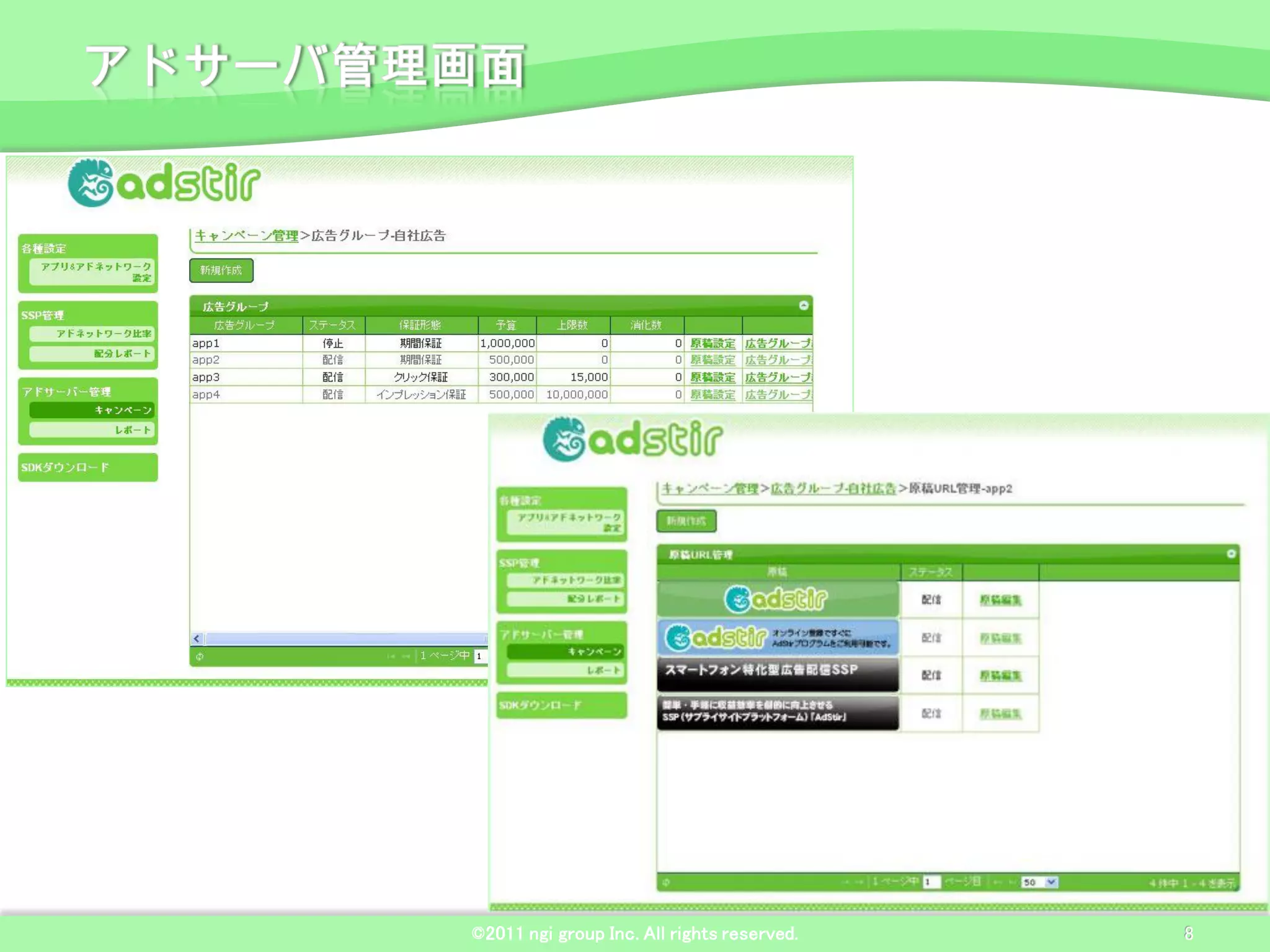 ©2011 ngi group Inc. All rights reserved.   8
 