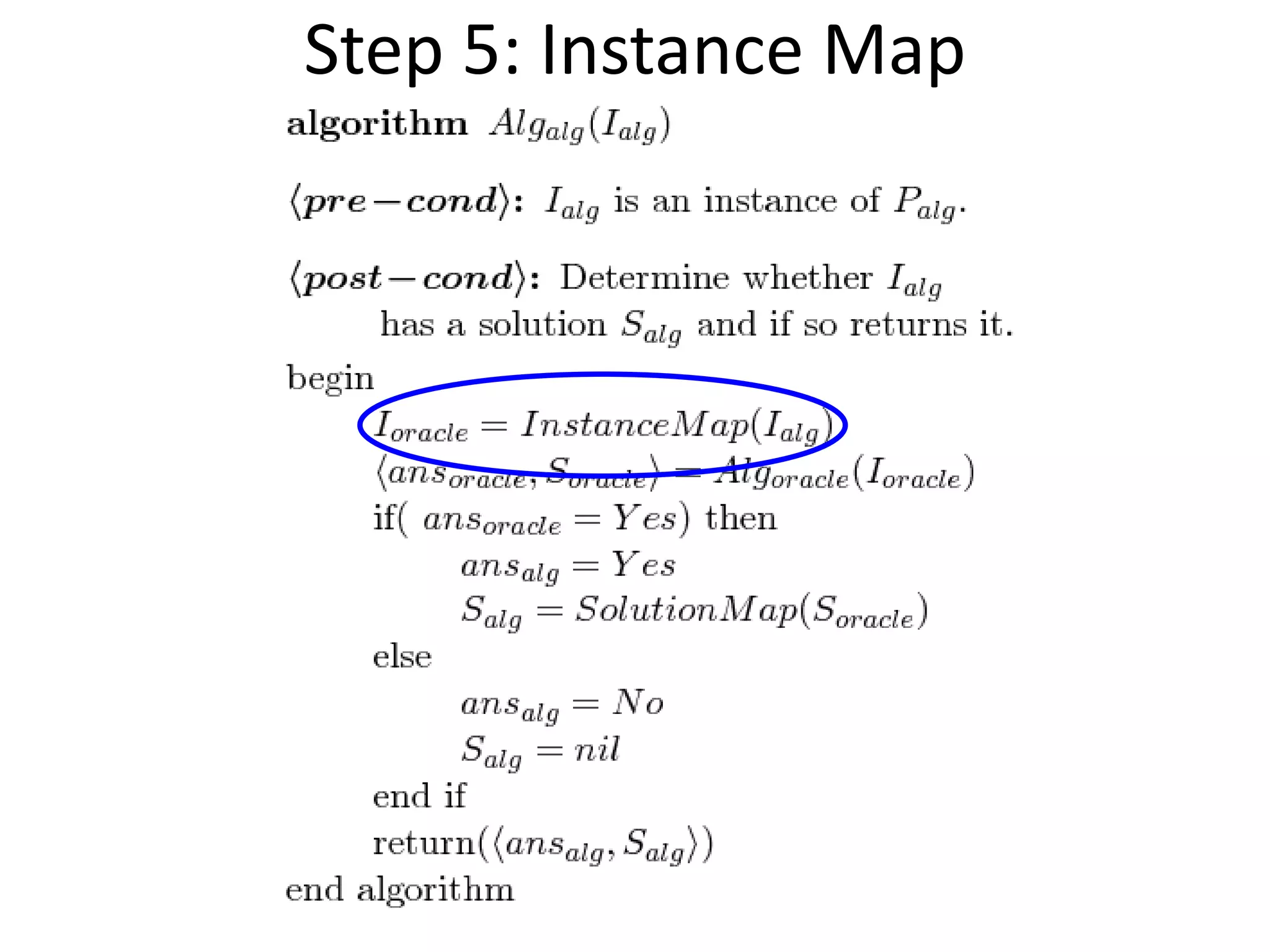 Step 5: Instance Map
 