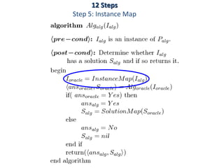 12 Steps
Step 5: Instance Map
 