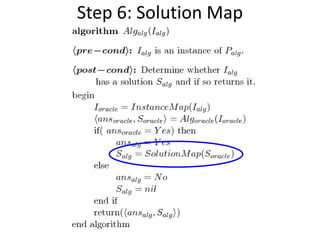 Step 6: Solution Map
 