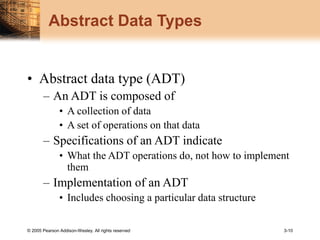 Data abstaction-Data Structures-Abstract Data Types | PPT