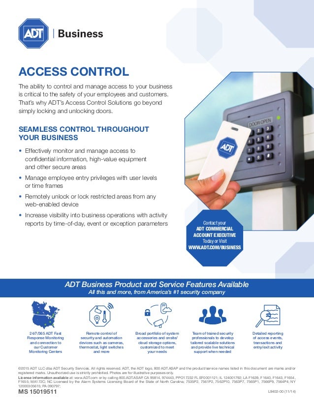 ADT Commercial Access Control Systems