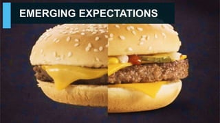 EMERGING EXPECTATIONS
 